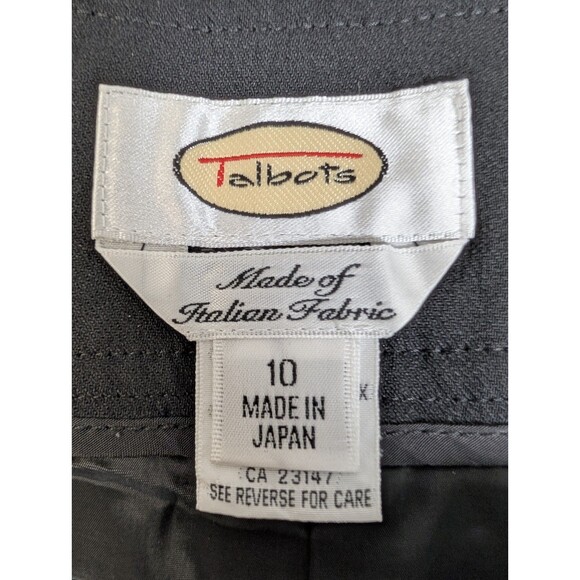 Talbots Trousers Dress Pants Stretch Womens Wool Blend Sz 10 Career Office Lined - Picture 4 of 14